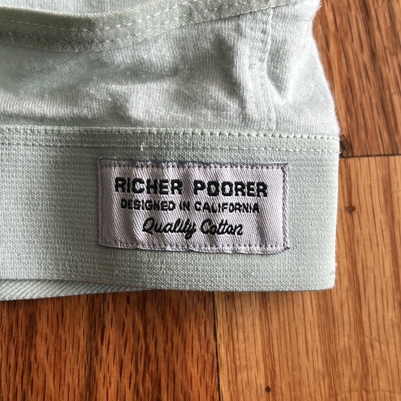 RICHER POORER size small mint triangle bra - Picture 4 of 5
